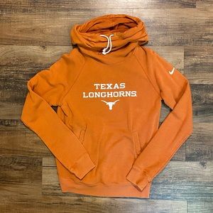 Nike Texas Longhorns Funnel Neck Hoody Small